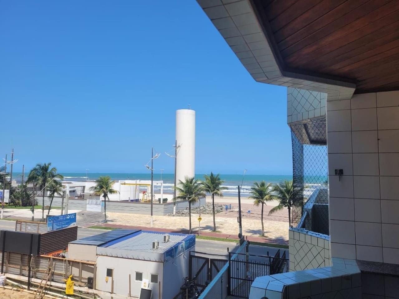 Frente Vista Mar Com Varanda Wi Fi 300Mbps E 10M Da Praia Da Tupi - Estacionamento Gratuito プライア・グランデ エクステリア 写真